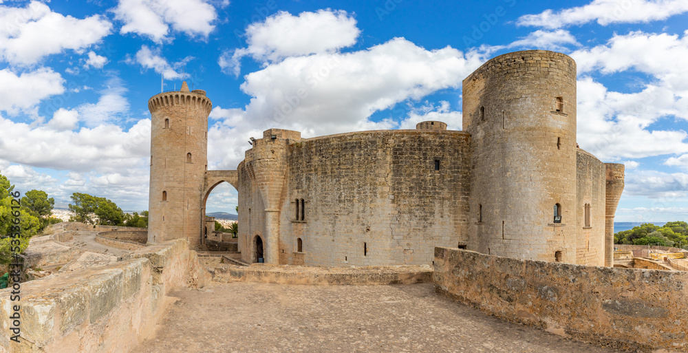 Castell de Bellver | Burg | Palma de Mallorca | Spanien | Panorama