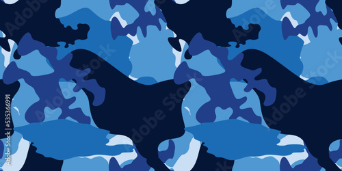 Vector graphic of Camouflage seamless pattern background. Fabric textile print template. You can use this background for your content like as promotion, advertisement, website, card, etc. vector eps10