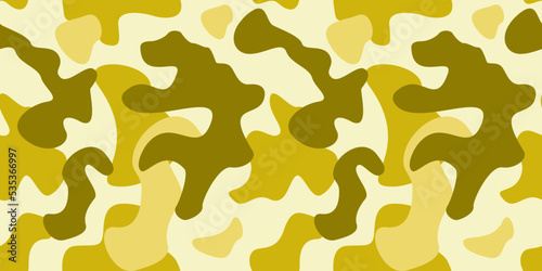 Vector graphic of Camouflage seamless pattern background. Seamless Camouflage pattern vector. Trendy style camo, repeat print. camouflage military seamless pattern. vector eps10.