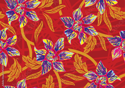 Batik Indonesian: is a technique of wax-resist dyeing applied to whole cloth, or cloth made using this technique originated from Indonesia.