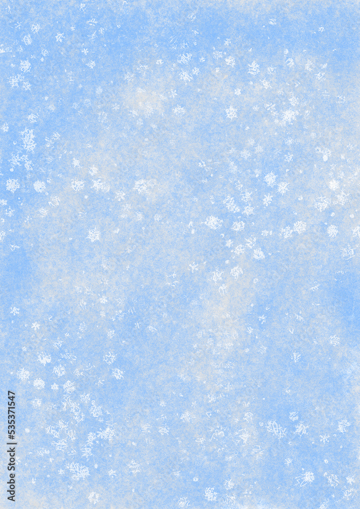 寒空に舞う雪の背景画像