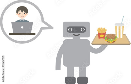 遠隔操作　ロボット　接客