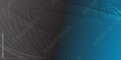 Abstract blue and black background