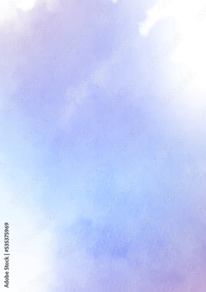 abstract sky blue watercolor backdrop