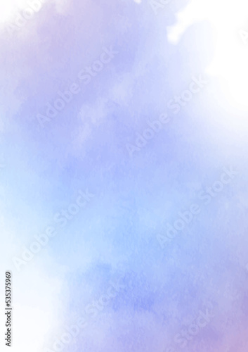 abstract sky blue watercolor backdrop