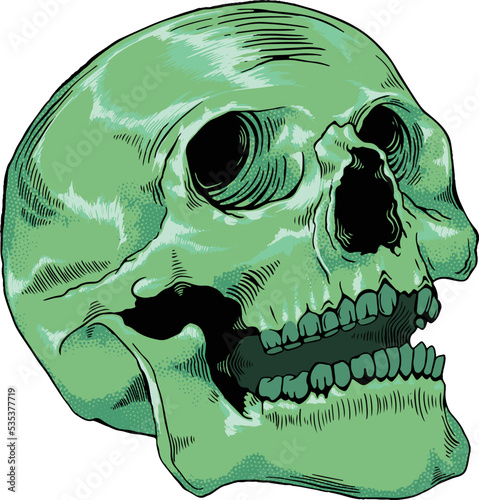 Green Skull