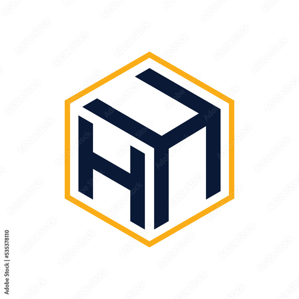 Letter HH logo design. Abstract logo H Letter HH logo design. Abstract logo H