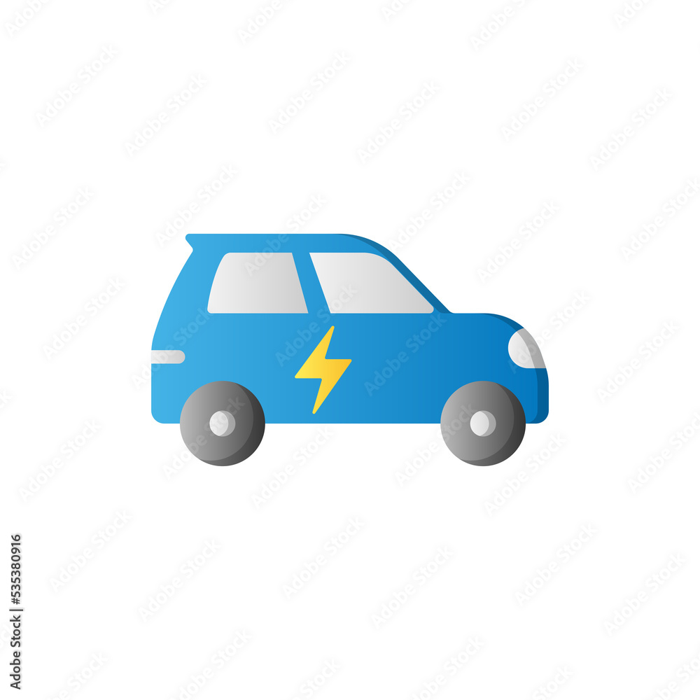 Electric Car icon design template vector illustration Electric Car icon design template vector illustration