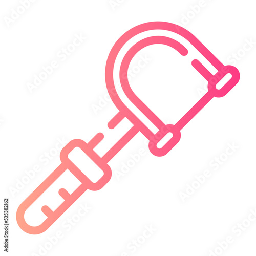 fretsaw gradient icon