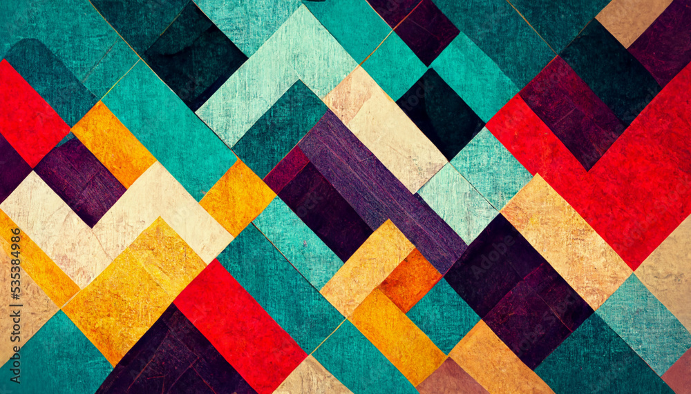 Intricate Colorful Whimsical Abstract Patterns