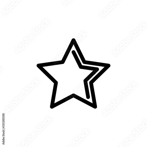 Star icon theme suitable for web  apk  or additional components for your project