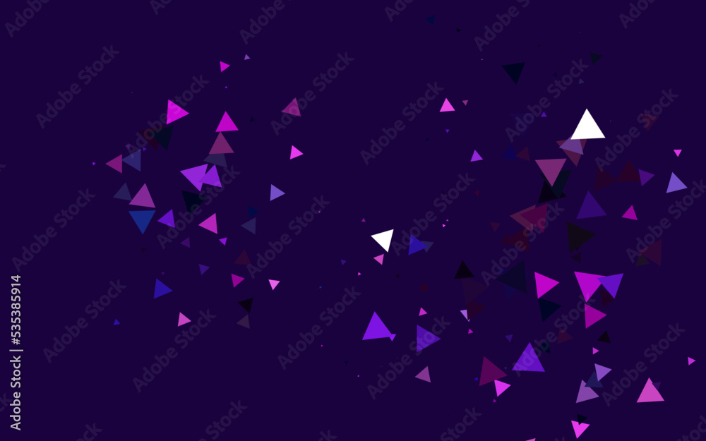 Light Pink, Blue vector backdrop with lines, triangles. Light Pink, Blue vector backdrop with lines, triangles.