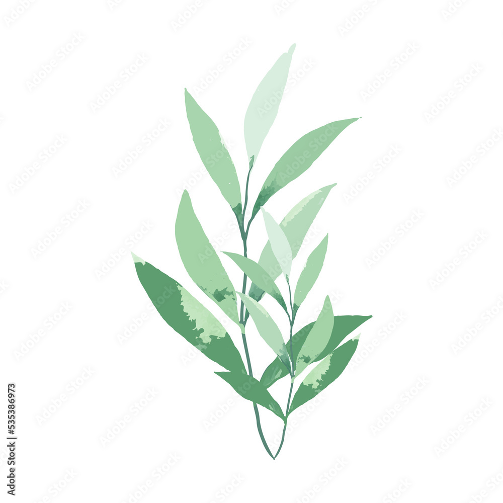 leaf and flower ornament png file