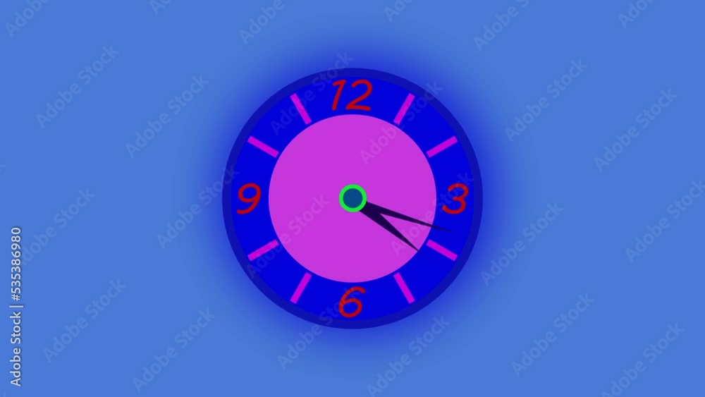 analog wall clock Animated analog wall clock Animated