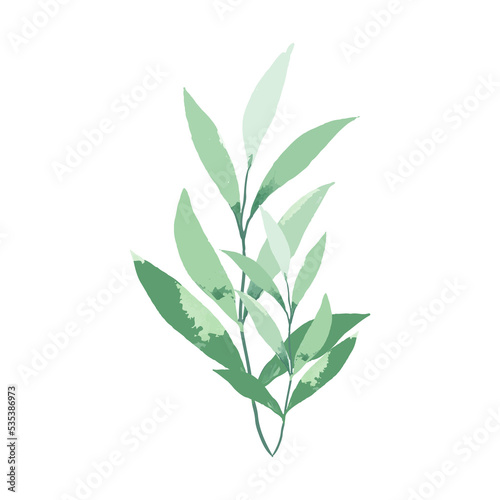 leaf and flower ornament png file