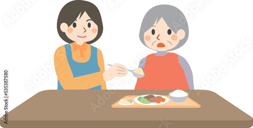 介護　食事介助