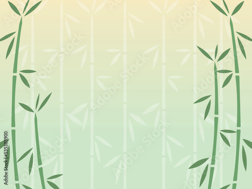 竹林の背景 横位置 © ベルベットR
