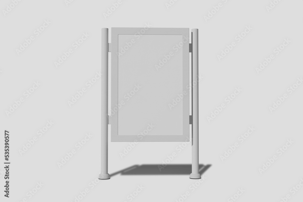 Stand Sign isolated on white Stand Sign isolated on white
