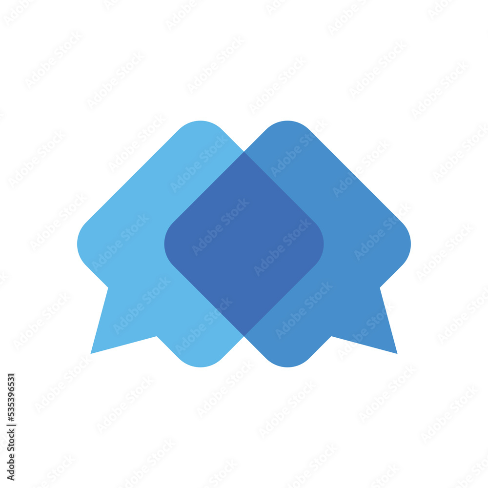 Chat or communication logo design. Chat logo design Chat or communication logo design. Chat logo design