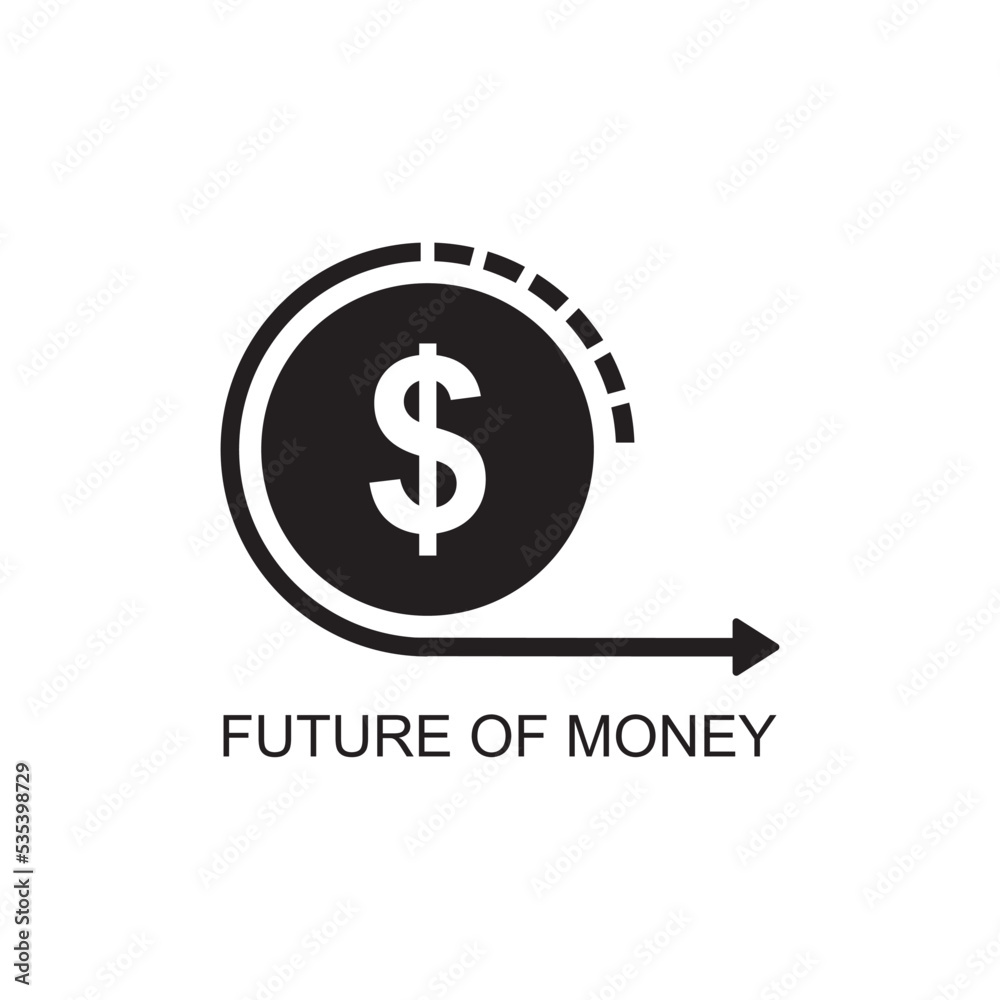 future of money icon , fund icon future of money icon , fund icon