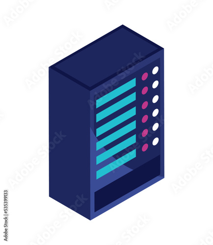 isometric database server