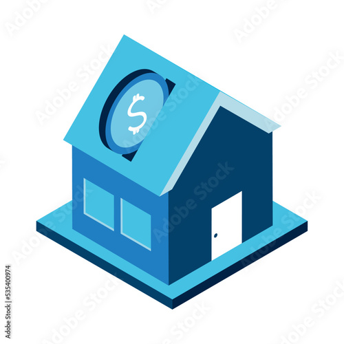 business real estate isometric