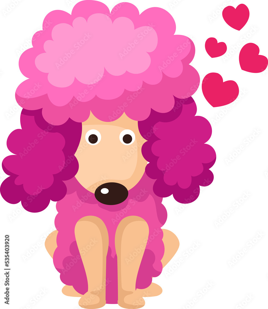 Fototapeta premium cartoon dog