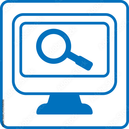 Development zoom option, illustration, vector on a white background.