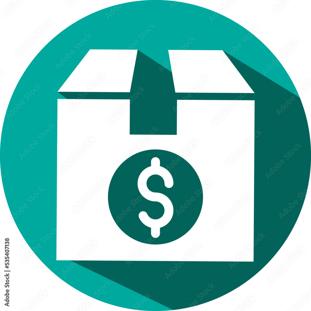 Shipping parcel price, illustration, vector on a white background. Shipping parcel price, illustration, vector on a white background.
