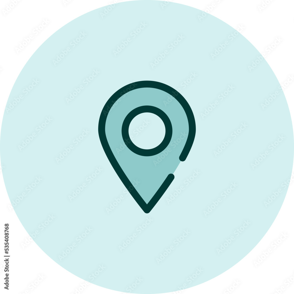 Banking location, illustration, vector on a white background. Banking location, illustration, vector on a white background.
