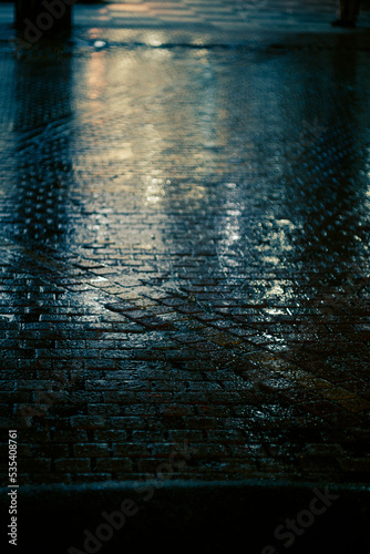 Rainy Pavement