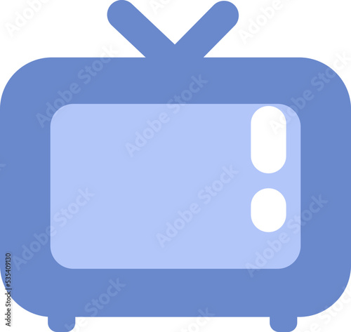 Cinema Tv, illustration, vector on a white background.
