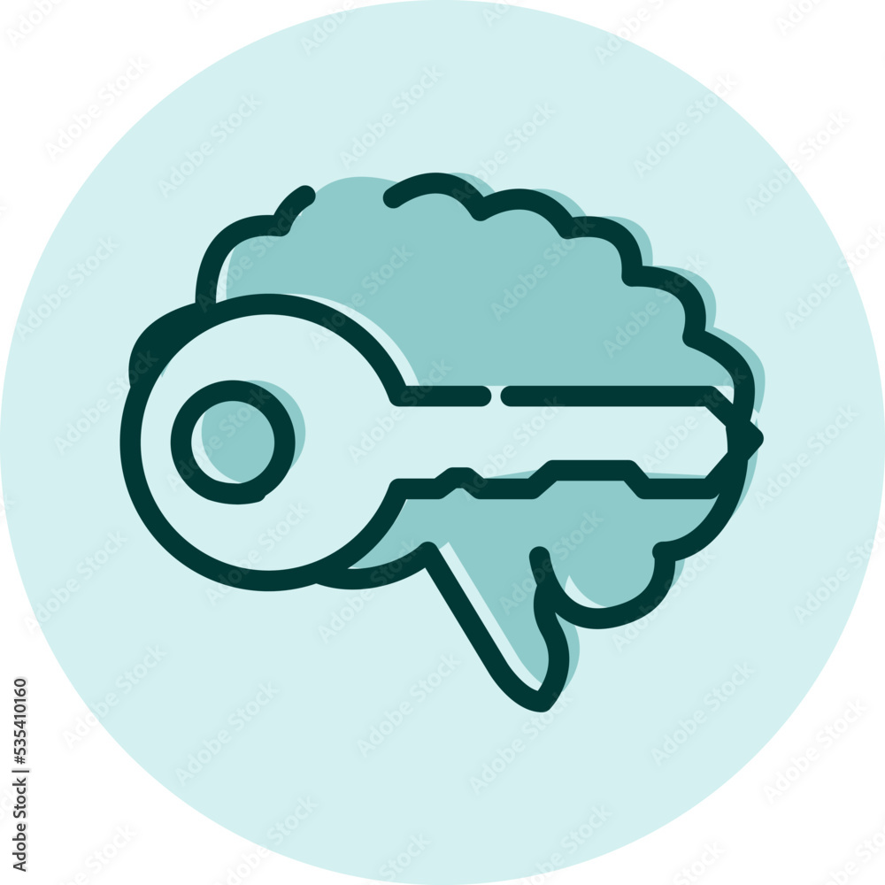 Open minded education, illustration, vector on a white background. Open minded education, illustration, vector on a white background.