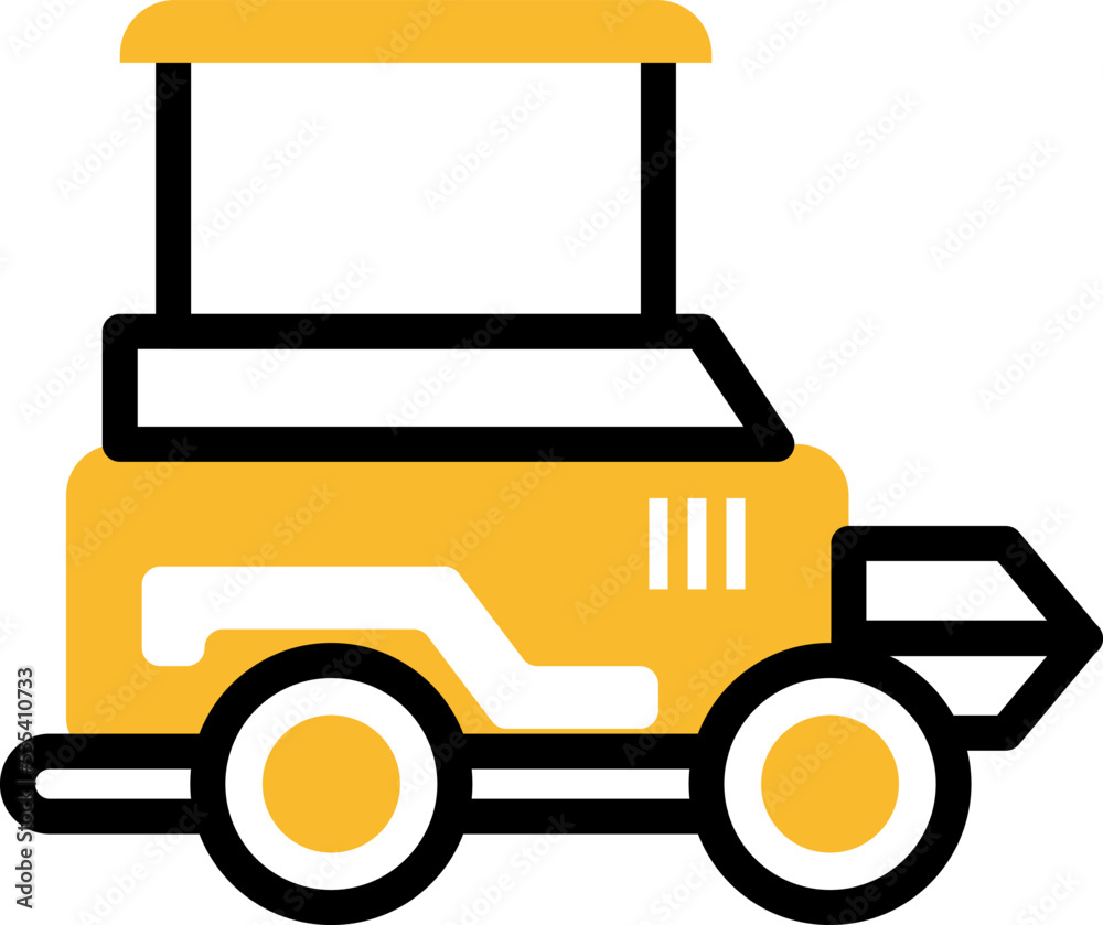Hard equipments loader machine, illustration, vector on a white background. Hard equipments loader machine, illustration, vector on a white background.