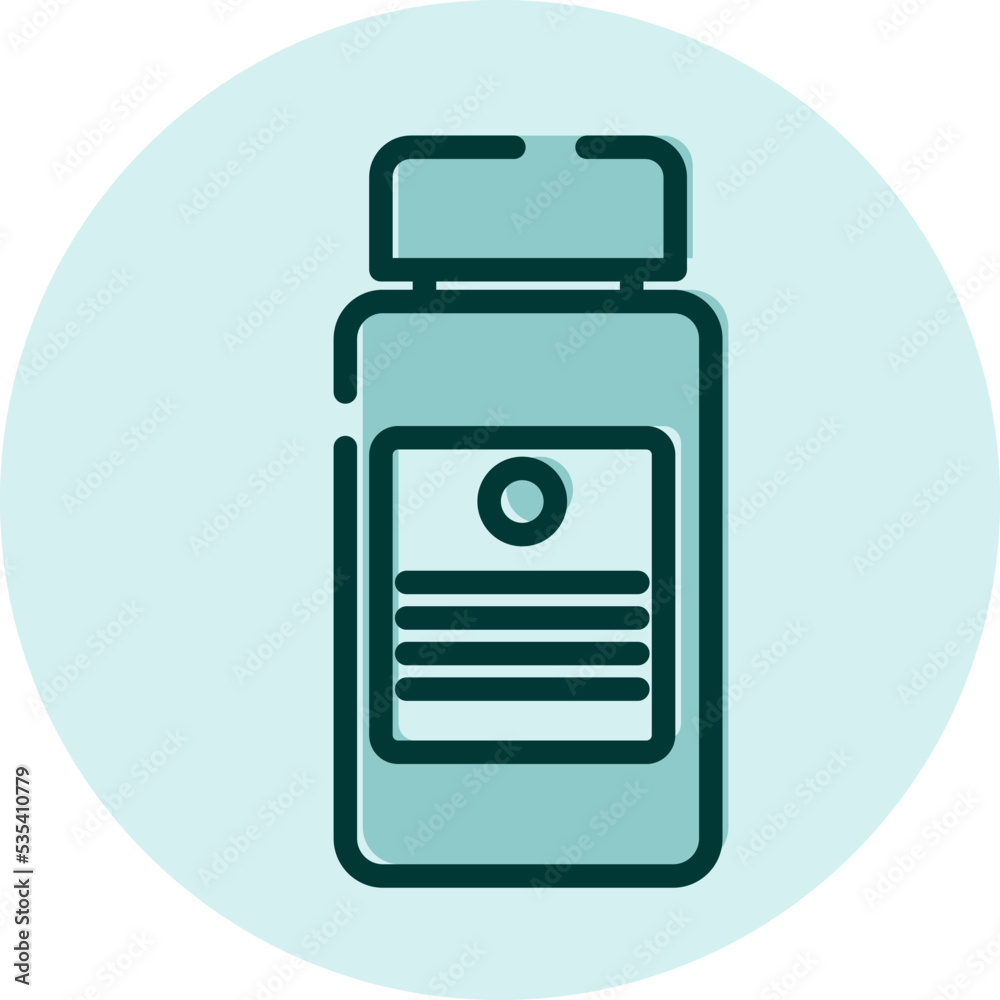 Medical pills, illustration, vector on a white background. Medical pills, illustration, vector on a white background.