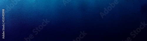 Black blue texture background. Gradient. Elegant matte background with space for design. Wide. long. Panoramic.