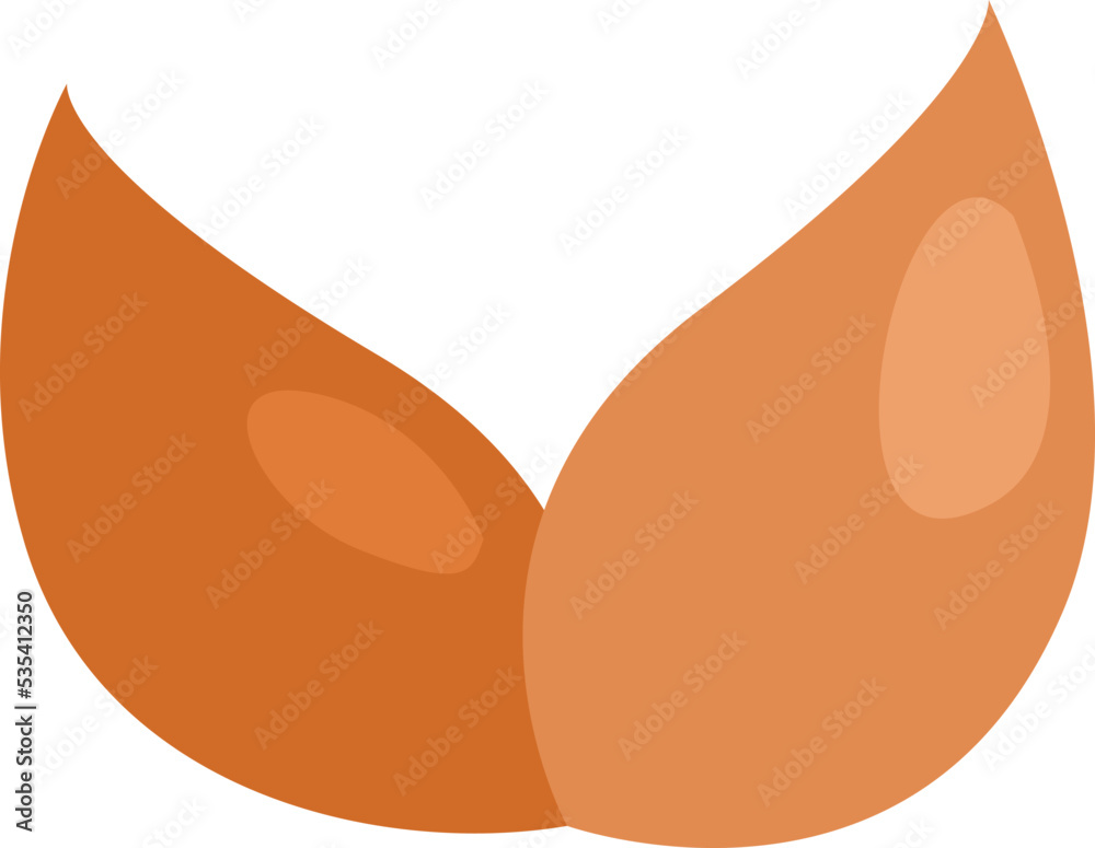 Obraz premium Tea leaves, illustration, vector on a white background.