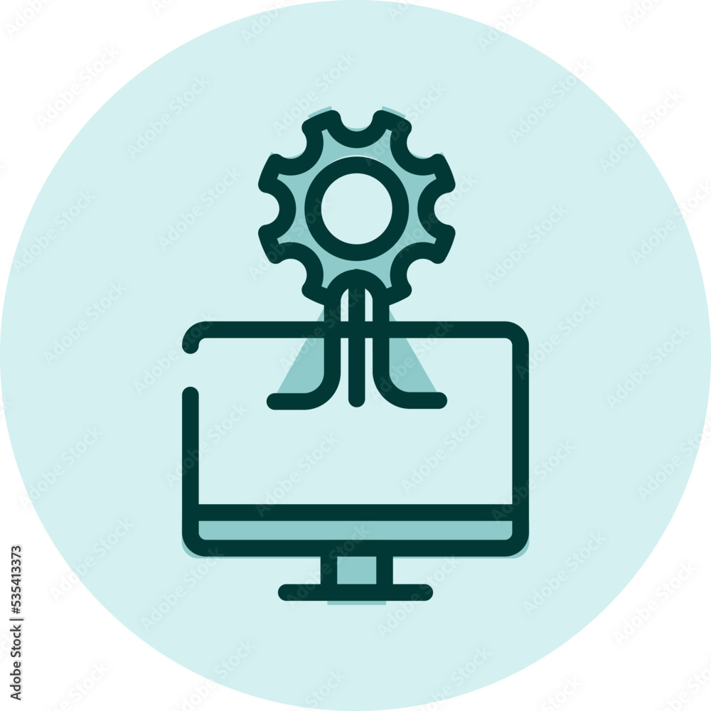 Business web development, illustration, vector on a white background. Business web development, illustration, vector on a white background.