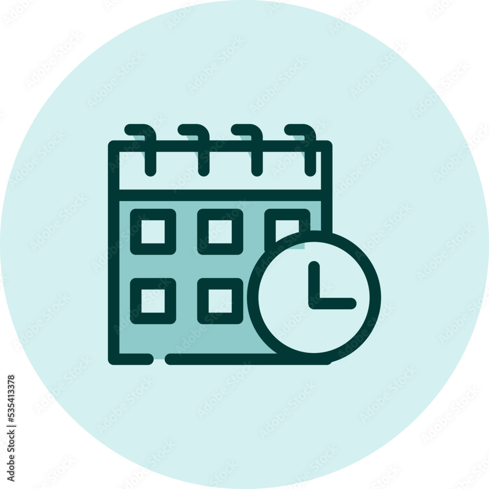 Business deadline, illustration, vector on a white background. Business deadline, illustration, vector on a white background.