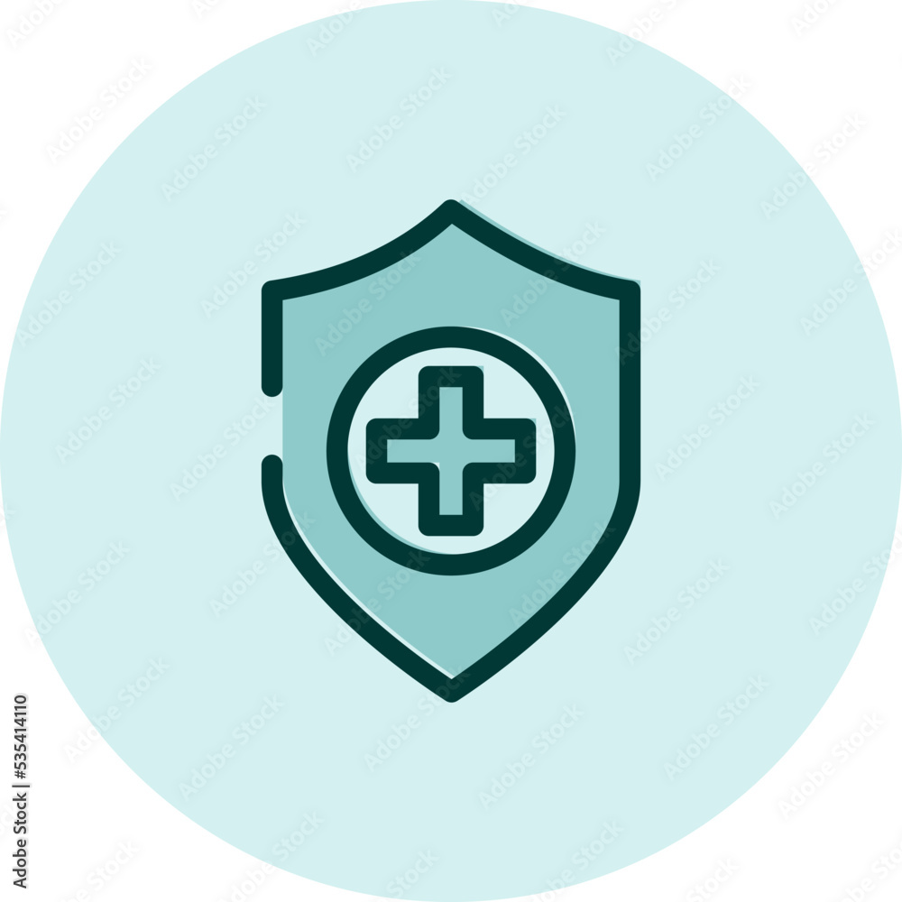Employee benefits health insurance, illustration, vector on a white background. Employee benefits health insurance, illustration, vector on a white background.