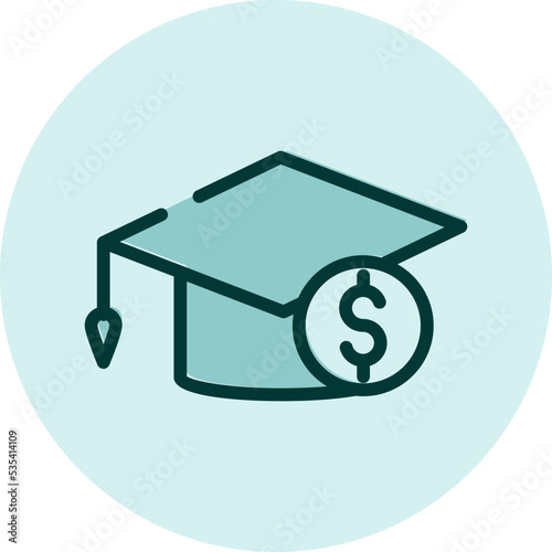 Employee benefits education, illustration, vector on a white background.