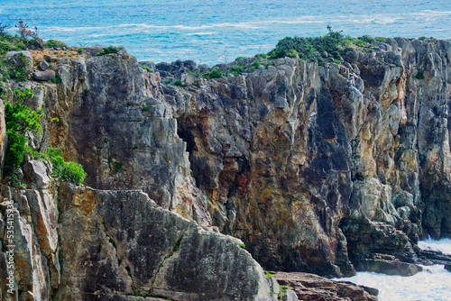 断崖絶壁の海岸