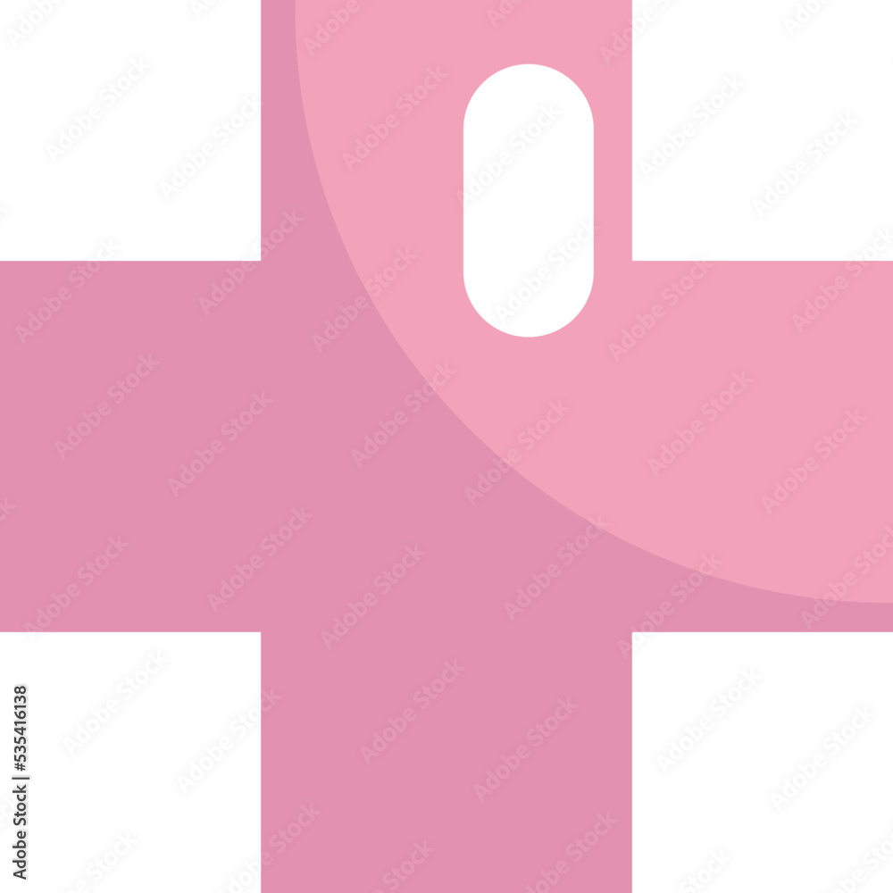 Medical cross, illustration, vector on a white background. Medical cross, illustration, vector on a white background.
