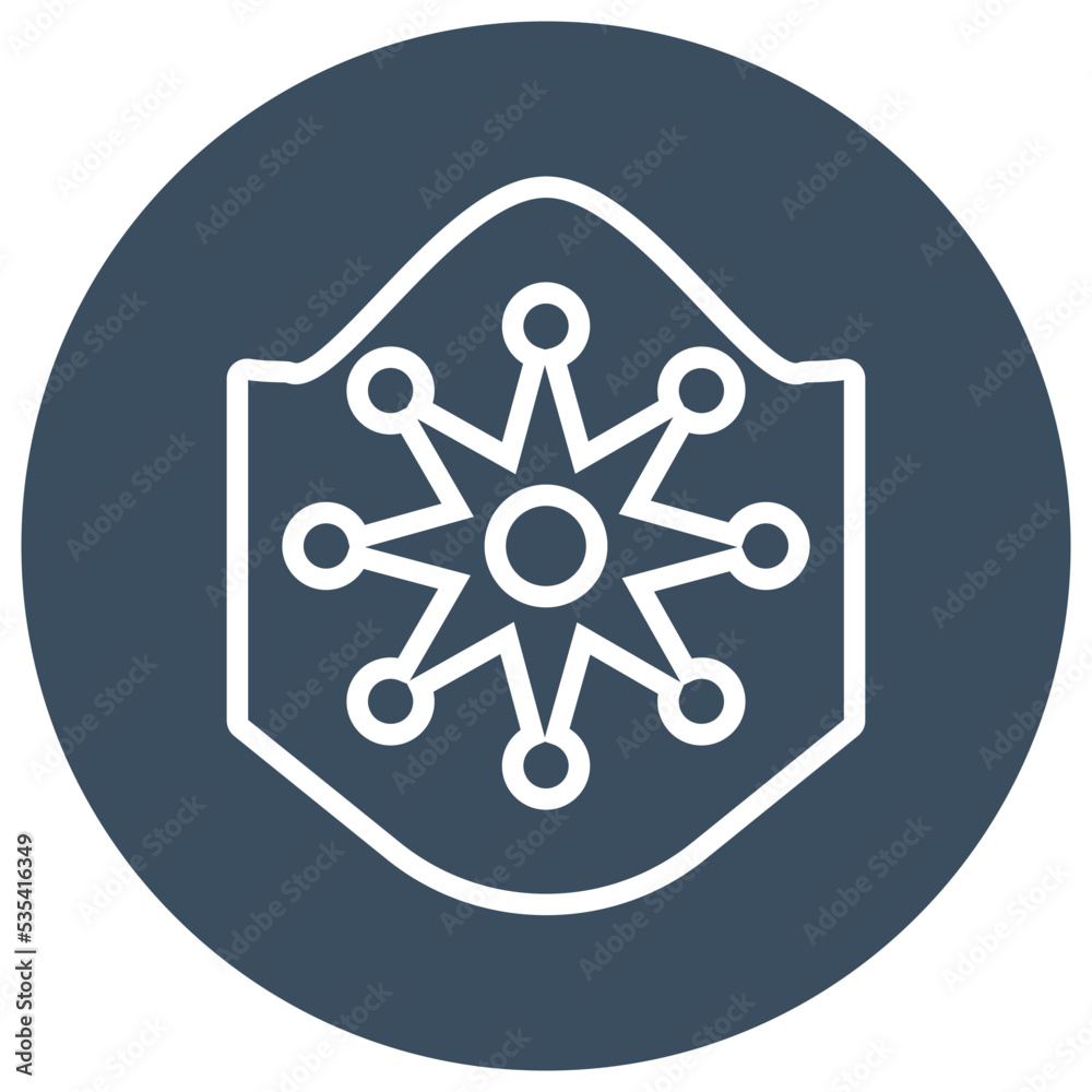 Police badge, illustration, vector on a white background. Police badge, illustration, vector on a white background.