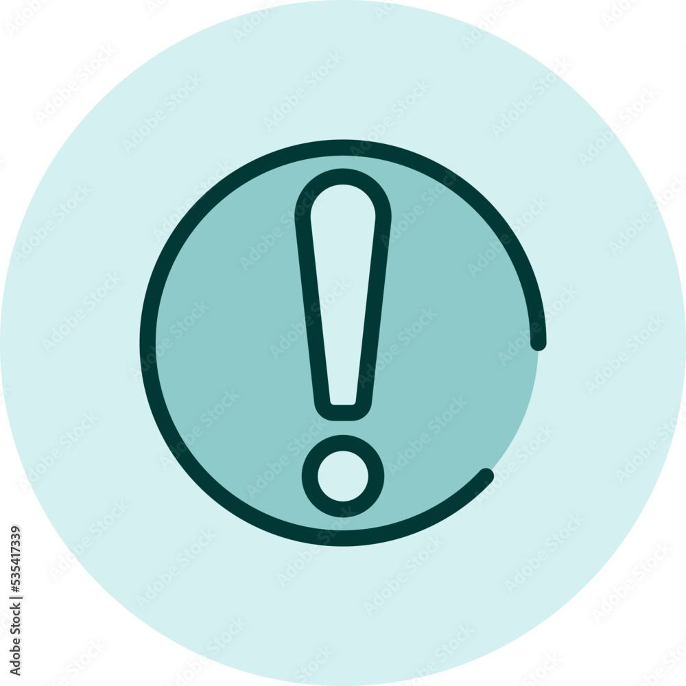Error icon, illustration, vector on a white background. Error icon, illustration, vector on a white background.