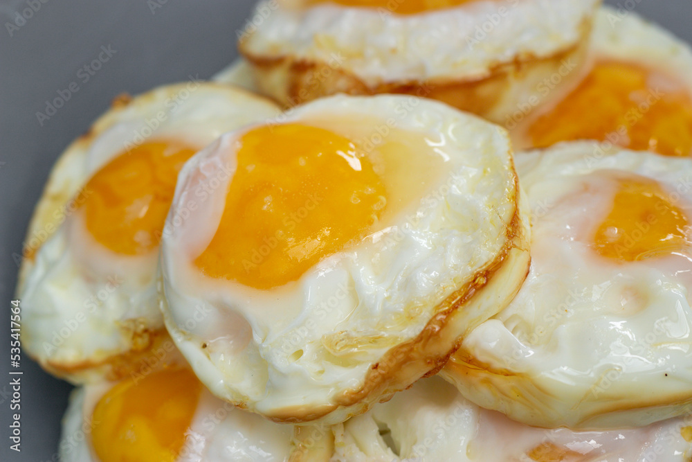 Fried chicken eggs that are delicious and nutritious