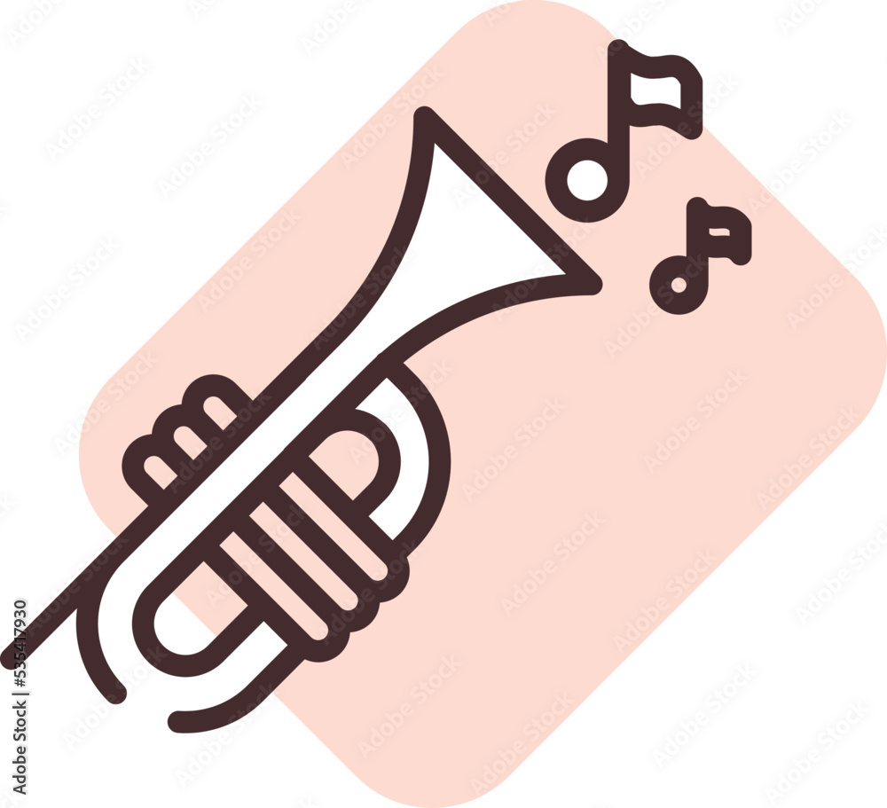 Music art, illustration, vector on a white background. Music art, illustration, vector on a white background.