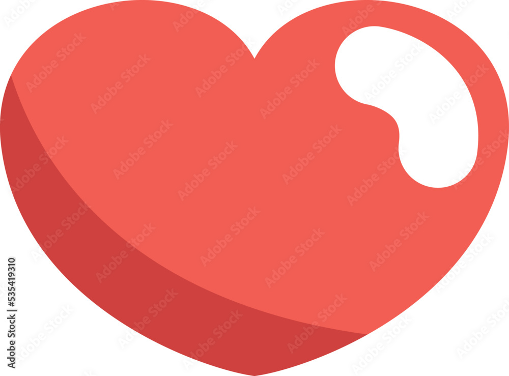 Health heart, illustration, vector on a white background. Health heart, illustration, vector on a white background.