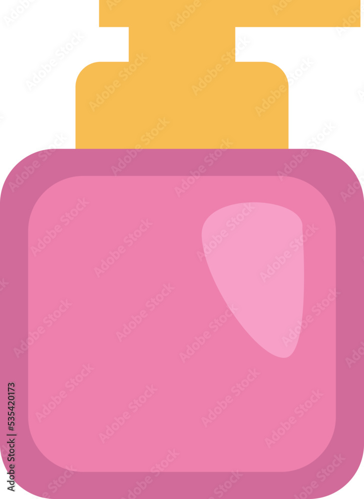 Make up concealer, illustration, vector on a white background. Make up concealer, illustration, vector on a white background.