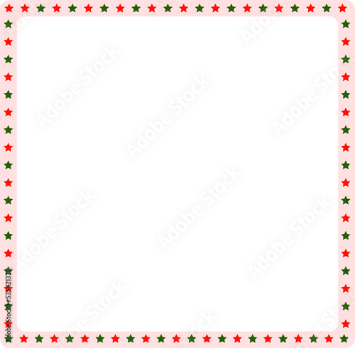 Fototapeta Naklejka Na Ścianę i Meble -  Collection of Xmas striped borders with copy space, Christmas background. wrapping paper. Christmas print supplies. Merry Christmas Party People Celebrating Christmas Flat Illustration